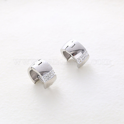 Серьги-кольца из нержавеющей стали RE3226-1