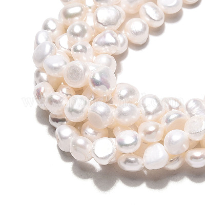 Нити из натурального культивированного пресноводного жемчуга PEAR-N027-03B-1