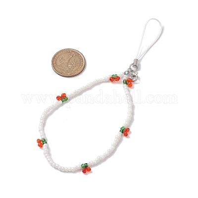 Стеклянные семенные мобильные ремни HJEW-JM01898-1