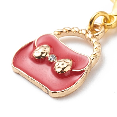 День святого валентина тема сплав эмаль кулон украшение HJEW-JM00755-1