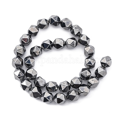 Нити из синтетических терагерцовых каменных бусин G-P571-F01-01-1