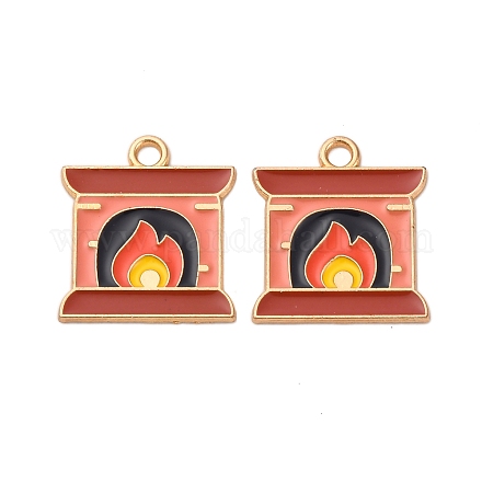 Рождественские эмали сплава подвески ENAM-K080-01I-G-1