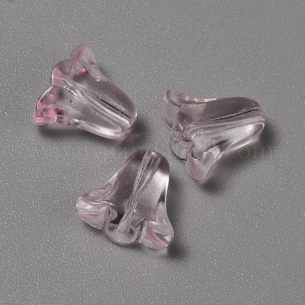 Полупрозрачные стеклянные бусины&nbsp;GLAA-WH0038-08D-1