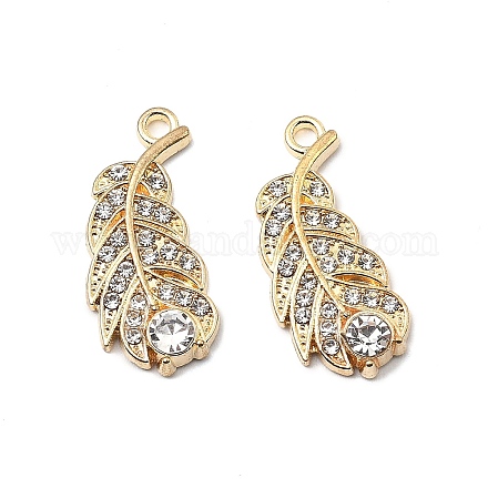 Подвески из сплава и страза FIND-B051-06G-1