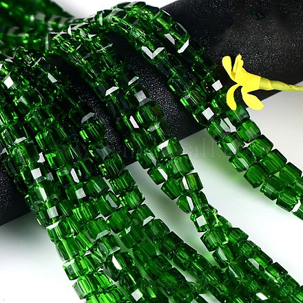 Прозрачные стеклянные бусины GLAA-WH0032-25B-07-1