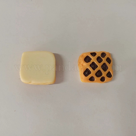 Непрозрачные кабошоны из смолы RESI-WH0021-33-1