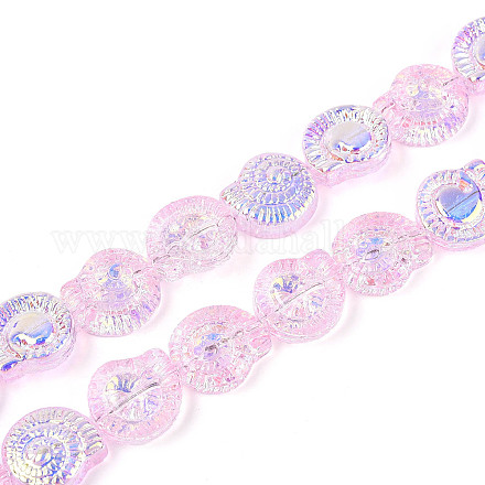 Гальванизируйте прозрачное стекло бисер нитей EGLA-S190-05E-1