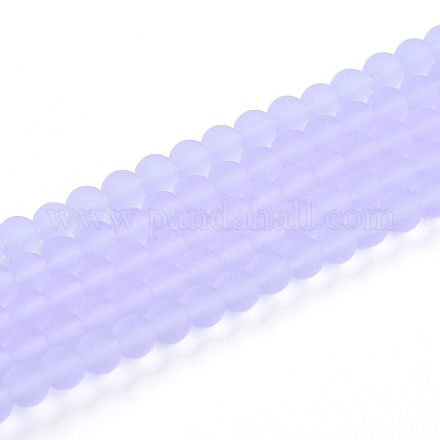 Прозрачные стеклянные бусины GLAA-T032-T4mm-MD01-1