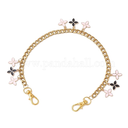 Цепочка-подвеска из эмалевого сплава с кубинскими звеньями из нержавеющей стали 304 FIND-JF00160-03-1