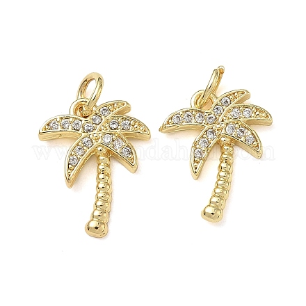 Латунные микро проложить кубического циркония подвески ZIRC-K070-38G-1