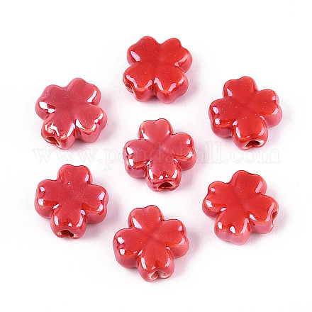 Фарфоровые бусины ручной работы PORC-Z001-01J-01-1