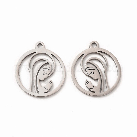 Подвески из нержавеющей стали 201&nbsp;LS-STAS-E188-12P-1