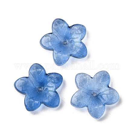 Стеклянные бусины GLAA-D303-12B-1