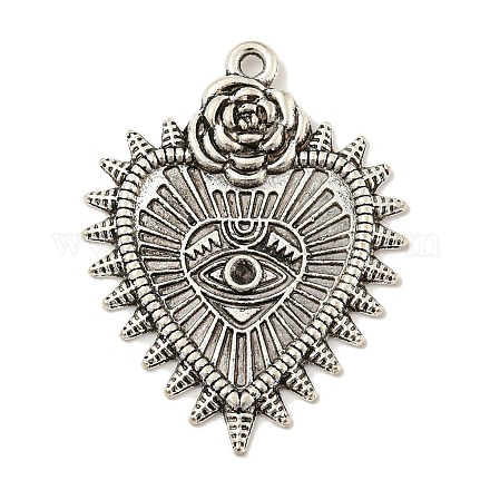 Подвески из сплава тибетского сплава TIBE-L013-10AS-02-1