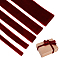 95 Yards Velvet Ribbons Sets, Garment Accessories, Dark Red, 3/8~1-1/2 inch(10~38mm)