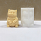 Silicone Candle Molds, Cat Shape, White, 135x103mm