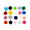 Lace Costume Accessories, Flower, Mixed Color, 50mm