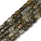 Natural Labradorite Beads Strands, Cuboid, 6.5~7.5x4.5~5.5x4.5~5.5mm, Hole: 1mm, about 53pcs/strand, 14.88~15.04''(37.8~38.2cm)