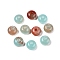Transparent Acrylic Beads, Rondelle, Pale Turquoise, 9x5mm, Hole: 2mm, about 1650pcs/500g