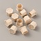 Degradable Wheat Straw Tattoo Ink Cups, Disposable Hexagon Ink Cups, Bisque, 15x17x12mm, Inner Diameter: 11x12mm, 200pcs/bag