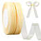 Nylon Ribbon for Gift Packaging, Antique White, 5/8 inch(15mm), about 49.21 Yards(45m)/Roll
