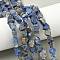 Raw Rough Natural Lapis Lazuli Beads Strands, Nuggets, 7~12x4~10x3~8mm, Hole: 1mm, about 46~52pcs/strand, 15.35~15.94''(39~40.5cm)