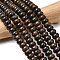 Natural Bronzite Beads Strands, Rondelle, 8.5x5.5mm, Hole: 1mm, about 73pcs/strand, 15.35''(39cm)
