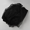 Polyester Mesh Fabric, for Handbags, Suitcases, Toys Cloth, Black, 59-7/8 inch(1520mm)