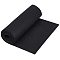 Rectangle Non Woven Felt Fabric, for Kids DIY Crafts Sewing Accessories, Black, 300x1mm, 3m/roll