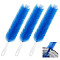 Plastic Cleaning Brush, Blue, 425x75x53.5mm, Hole: 19.5x6mm