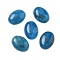 Natural Apatite Cabochons, Oval, 16.5x12~12.5x5.5mm