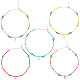 5 шт. 5 цвета NJEW-CY0001-04-1