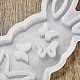 Пасхальный кролик с рисунком бабочки силиконовые Молды для настольных ламп своими руками SIMO-G008-02A-5