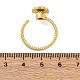 Dasiy вращающиеся открытые манжетные кольца для женщин RJEW-C118-05G-5