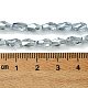 Прозрачные стеклянные бусины гальваническим пряди GLAA-K064-03A-PL02-4