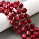 Нити бусин из натурального кварца окрашенные G-U023-A02-07-1