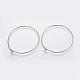 Фурнитура для серег-колец из хирургической нержавеющей стали 316 STAS-K146-039-35mm-1