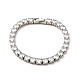 Теннисный браслет из прозрачного кубического циркония BJEW-E009-25B-P-1