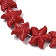 Нити резных бусин синтетического коралла CORA-K009-06C-05-2