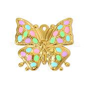 Подвески из нержавеющей стали 304 с эмалью STAS-OY005-33G