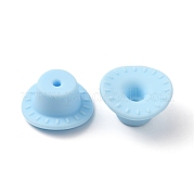 Силиконовые бусины SIL-WH0001-37I