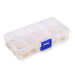 Наборы для изготовления ожерелья с подвесками из латуни «сделай сам» с микропаве и прозрачным кубическим цирконием KK-S386-40G