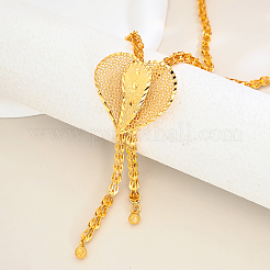 Модные латунные ожерелья-лариаты с кисточками в форме сердца для женщин YD9699