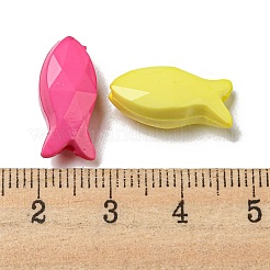 Непрозрачные акриловые бусины PACR-C006-17