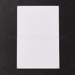 Водостойкие самоклеящиеся наклейки из ПВХ DIY-A031-10