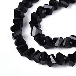 Непрозрачное стекло бисер нитей X-GLAA-N019-4mm-01