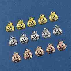 15 шт. 3 цвета тибетский стиль Хэллоуин тыква Джек-о-фонарь подвески из сплава TIBEP-FS0001-41