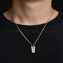 10 шт. подвески в виде котят из нержавеющей стали 201&nbsp;STAS-LP0003-63