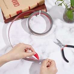 Самоклеящаяся отделка из нержавеющей стали 201 с зеркальным эффектом STAS-WH0033-51B-RG