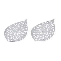 Большие филигранные подвески из нержавеющей стали 201&nbsp;X-STAS-S118-050